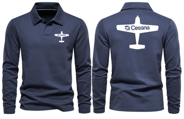 CESSNA LONG SLEEVE POLO